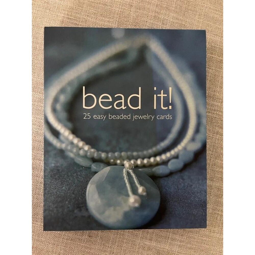 Bead it Book with cards and instructions